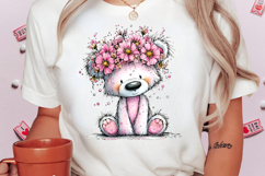 Whimsical Spring Bears Clipart Product Image 2