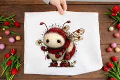 Whimsical Spring Bee Clipart Product Image 2