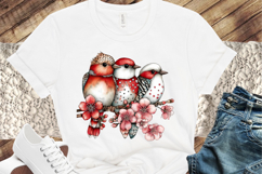 Whimsical Spring Birds Clipart Product Image 3