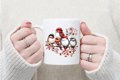 Whimsical Spring Birds Clipart Product Image 4