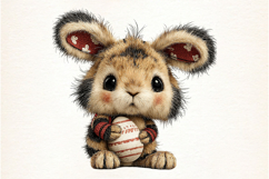 Whimsical Spring Bunny Clipart Product Image 2