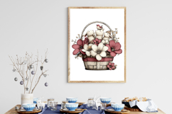 Whimsical Spring Busket Clipart Product Image 3