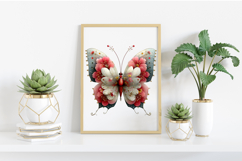 Whimsical Spring Butterfly Clipart PNG Product Image 2
