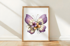Whimsical Spring Butterfly Clipart Product Image 3