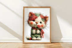 Whimsical Spring Cats Clipart Product Image 3