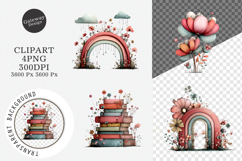 Whimsical Spring Clipart Product Image 1