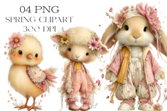 Whimsical Spring Clipart Product Image 1