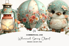 Whimsical Spring Clipart Product Image 1