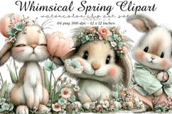 Whimsical Spring Clipart Product Image 1
