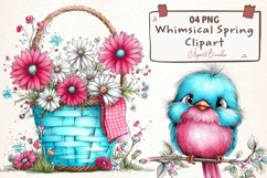 Whimsical Spring Clipart Product Image 1
