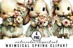 Whimsical Spring Clipart Product Image 1
