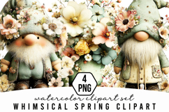 Whimsical Spring Clipart Product Image 1