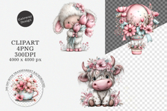 Whimsical Spring Clipart Product Image 1