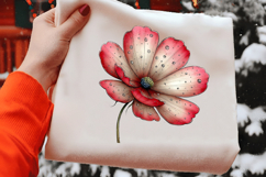 Whimsical Spring Cosmos Flower Clipart Product Image 2