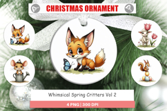 Whimsical Spring Critters Ornament Product Image 1