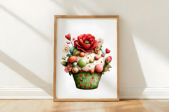 Whimsical Spring Cupcake Clipart Product Image 3