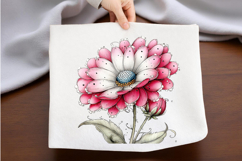 Whimsical Spring Daisy Flower Clipart Product Image 2