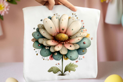 Whimsical Spring Daisy Flower Clipart Product Image 2