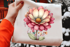 Whimsical Spring Daisy Flower Clipart Product Image 2