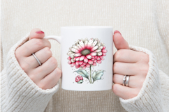 Whimsical Spring Daisy Flower Clipart Product Image 4