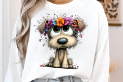 Whimsical Spring Dogs Clipart Product Image 2