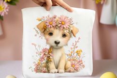 Whimsical Spring Dogs Clipart Product Image 2