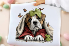 Whimsical Spring Dogs Clipart Product Image 3