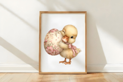 Whimsical Spring Duck Clipart Product Image 3