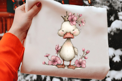 Whimsical Spring Duck Clipart Bundle Product Image 2