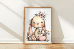Whimsical Spring Easter Clipart Product Image 3
