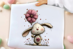 Whimsical Spring Easter Clipart Set Product Image 3