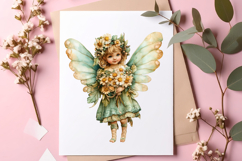 Whimsical Spring Fairy Clipart Product Image 2