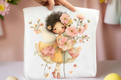 Whimsical Spring Fairy Clipart Product Image 2
