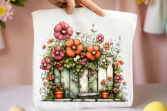 Whimsical Spring Fence Clipart Product Image 2