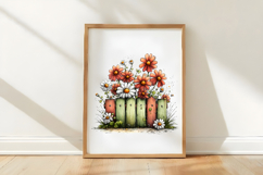 Whimsical Spring Fence Clipart Product Image 3