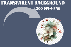 Whimsical Spring Flower Clipart Product Image 2