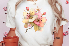 Whimsical Spring Flower Clipart Product Image 2