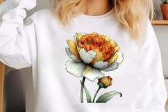 Whimsical Spring Flower Clipart Product Image 2