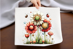 Whimsical Spring Flower Clipart Product Image 2