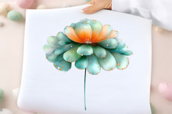 Whimsical Spring Flower Clipart Product Image 2