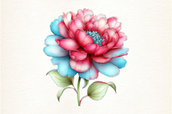 Whimsical Spring Flower Clipart Product Image 2