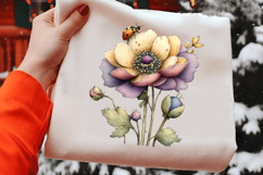 Whimsical Spring Flower Clipart Product Image 2