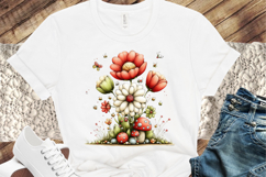 Whimsical Spring Flower Clipart Product Image 3