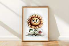 Whimsical Spring Flower Clipart Product Image 3