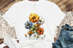 Whimsical Spring Flower Clipart Product Image 3