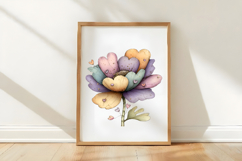 Whimsical Spring Flower Clipart Product Image 3