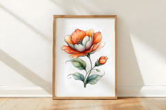 Whimsical Spring Flower Clipart Product Image 3