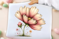 Whimsical Spring Flower Clipart Product Image 3
