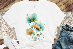 Whimsical Spring Flower Clipart Product Image 3