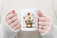 Whimsical Spring Flower Clipart Product Image 4